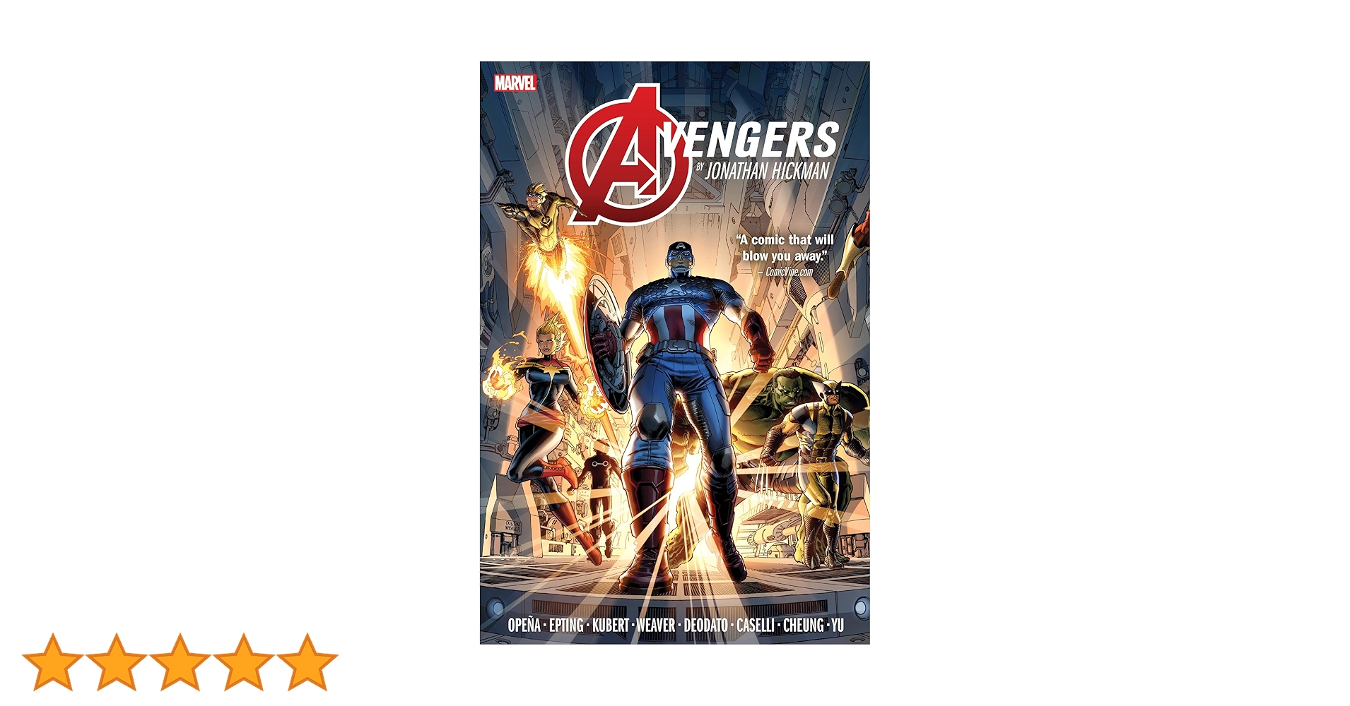 AVENGERS BY JONATHAN HICKMAN OMNIBUS VOL. 1 [NEW PRINTING AVENGERS BY JONATHAN HICKMAN OMNIBUS VOL. 1 [NEW PRINTING